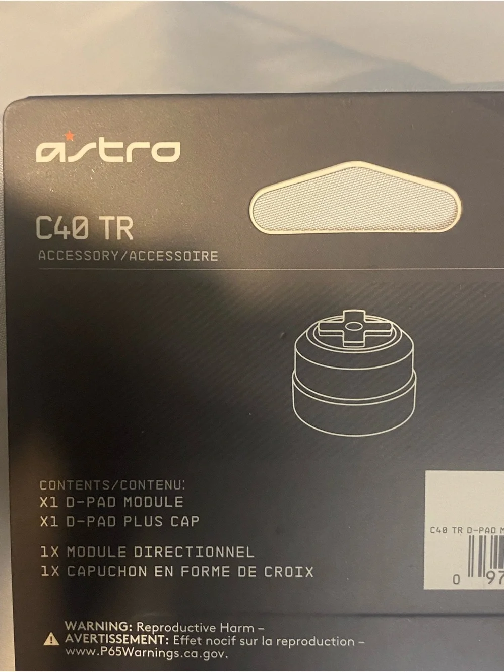 Astr C40 TR D-Pad Module - Black